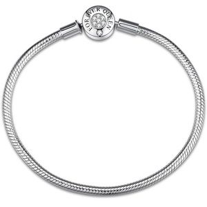 FOREVER QUEEN Charm Bracelet Fit Charms 925 Sterling Silver